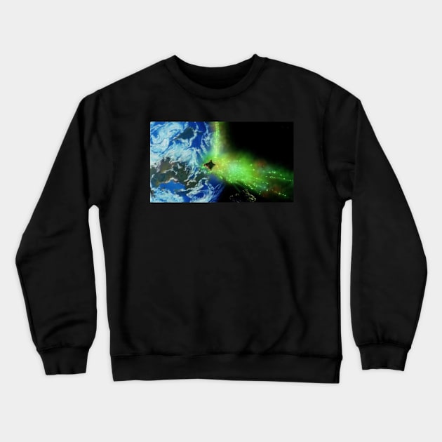 Axis Shock Crewneck Sweatshirt by Necrotoph